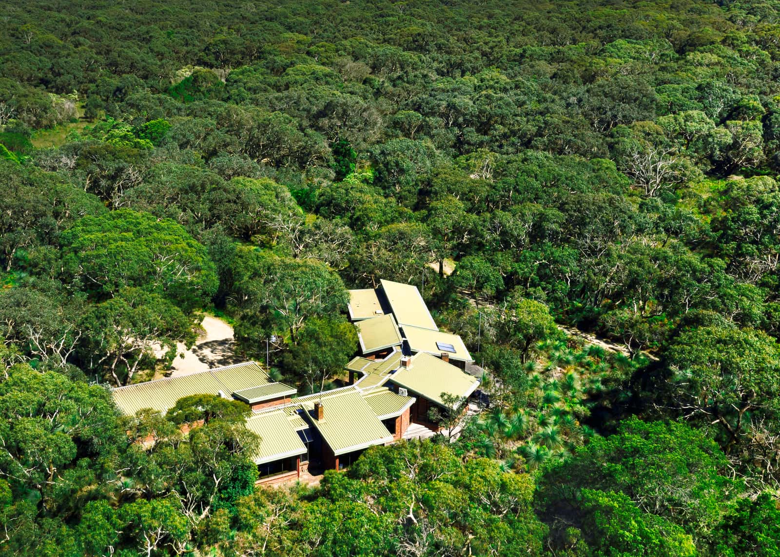 Aerial shot of Boogoolum's Accommodation