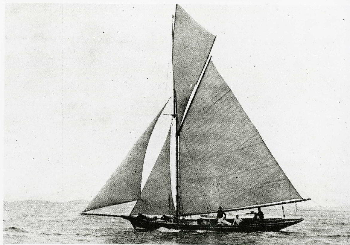 Volant, the winner of the 1911 Ocean Race